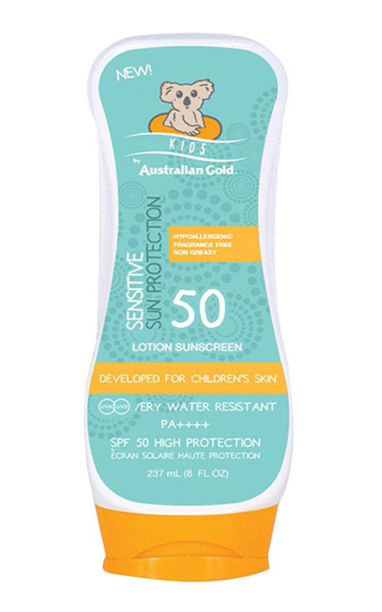 AUSTRALIAN GOLD AUSTRALIAN GOLD, KIDS, apsauginis losjonas nuo saulės vaikams SPF 50, 237 ml. 227 ml