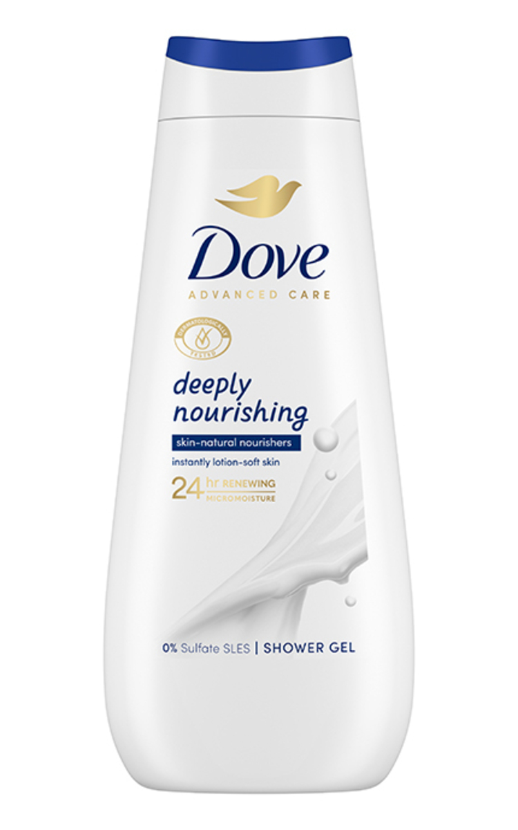 DOVE DOVE, DEEPLY NOURISHING, dušo želė, 400 ml 400 ml