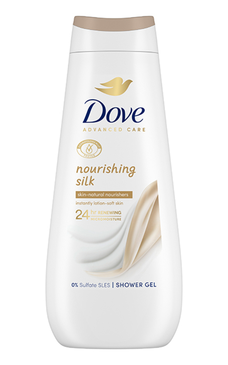 DOVE DOVE, SG NOURISHING SILK, kūno prausiklis, 400 ml 400 ml