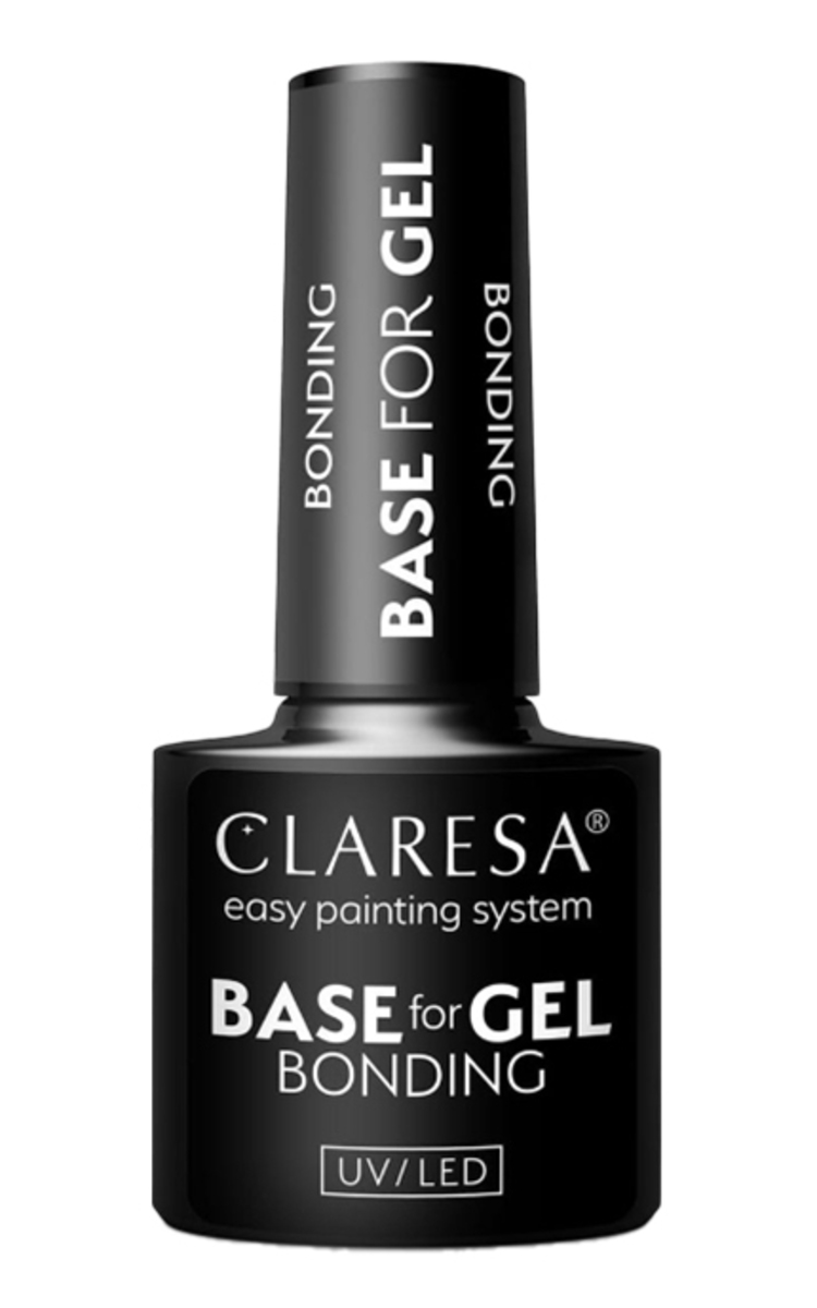 CLARESA CLARESA, BASE FOR GEL BONDING UV LED, gelinio nagų lako pagrindas, 1 vnt. 5 g