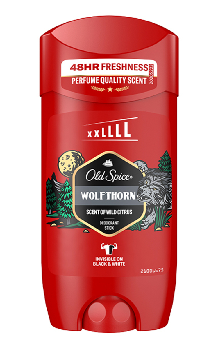 OLD SPICE OLD SPICE, WOLFHORN, pieštukinis dezodorantas, 85 ml. 85 ml