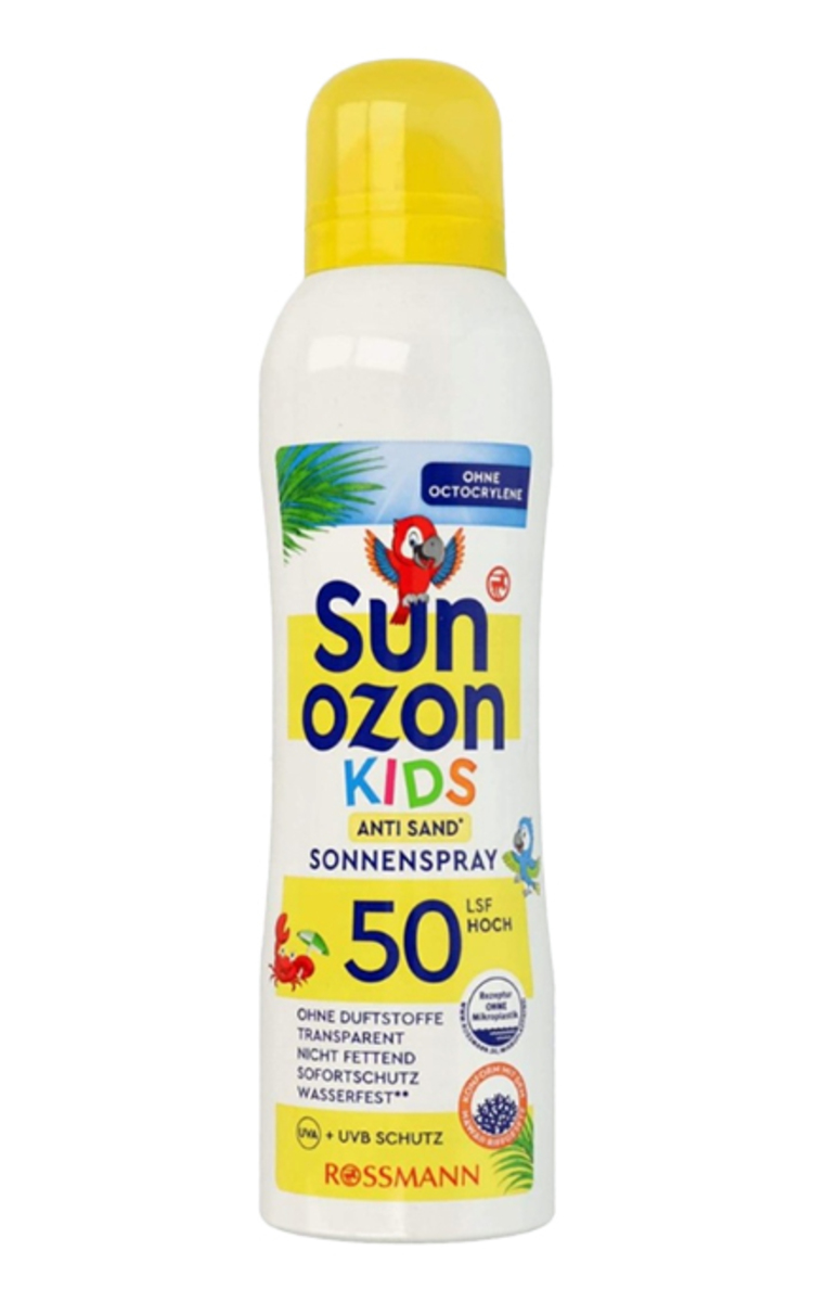 SUN OZON SUNOZON, KIDS ANTI-SAND,SPF 50 purškiklis nuo saulės, 200 ml 200 ml