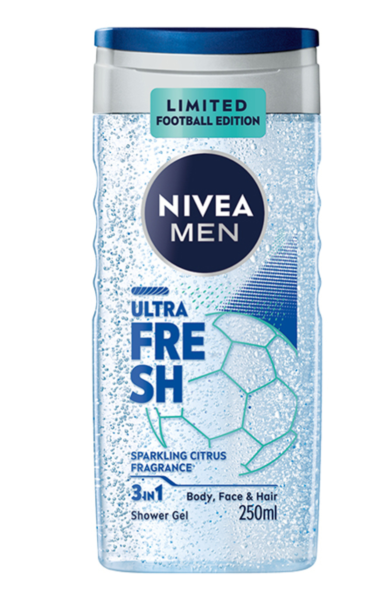 NIVEA MEN NIVEA MEN, ULTRA FRESH, dušo želė vyrams, 250 ml 250 ml