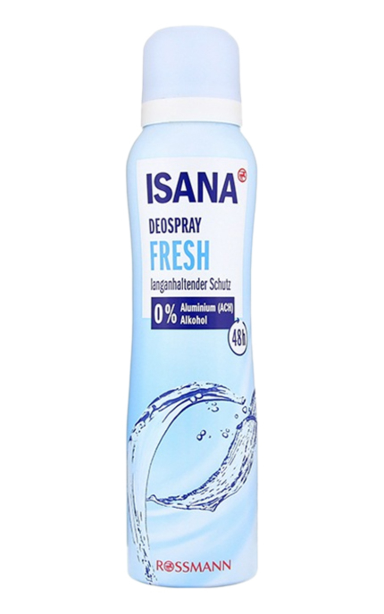 ISANA ISANA, FRESH, purškiamasis dezodorantas, 150 ml 150 ml