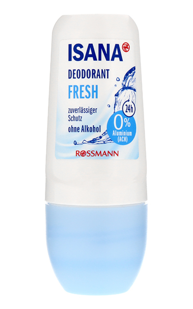 ISANA ISANA, FRESH, dezodorantas, 50 ml. 50 ml