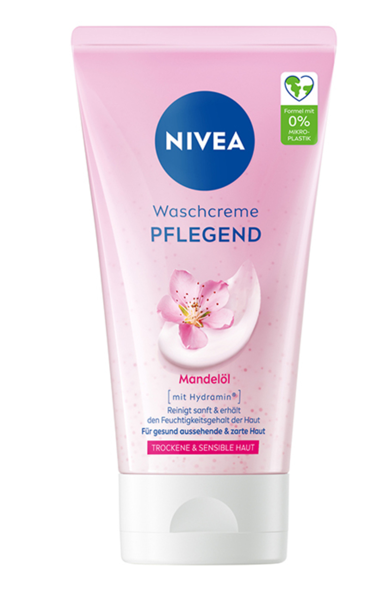 NIVEA NIVEA, valomasis kremas sausai ir jautriai odai, 150 ml 150 ml