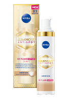 NIVEA, LUMINOUS 630, CC fluidas vidutinio atspalvio, 40 ml