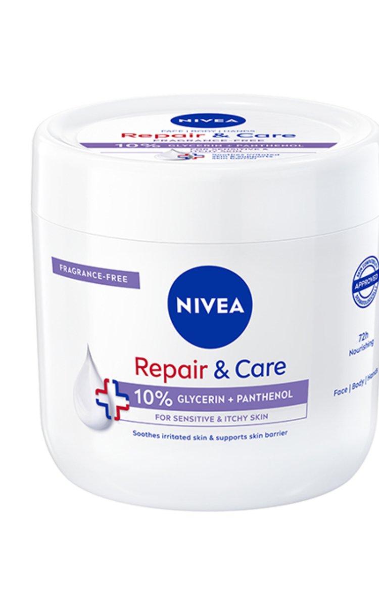 NIVEA NIVEA, REPAIR & CARE, kremas jautriai odai, 400 ml 400 ml