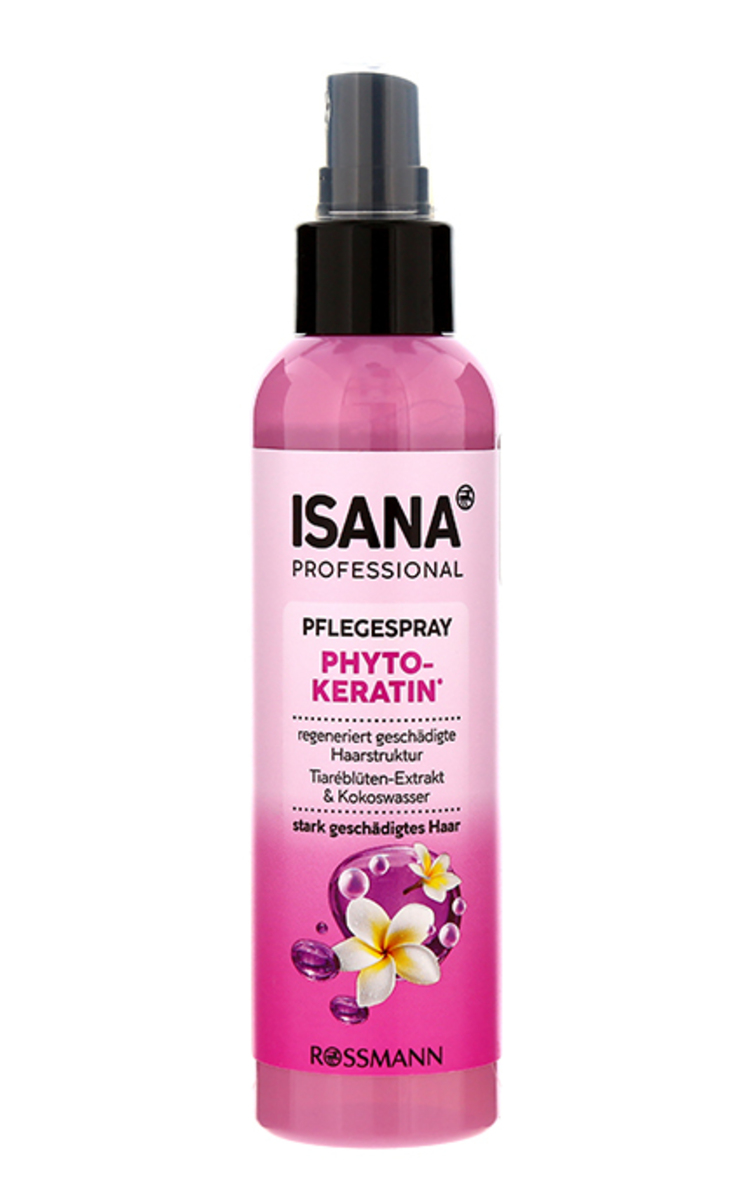 ISANA ISANA, PROFESSIONAL, puoselėjamasis purškiklis su fitokeratinu, 150 ml  150 ml