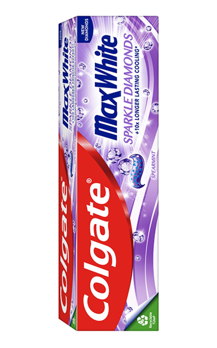 COLGATE COLGATE, MAX WHITE SPARKLE DIAMONDS , dantų pasta, 75 ml. 75 ml