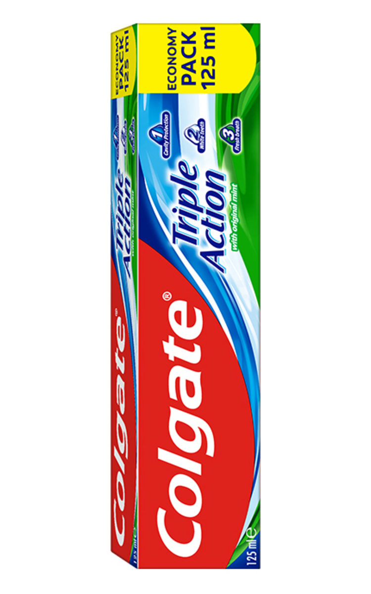 COLGATE COLGATE, TRIPLE ACTION, dantų pasta, 125 ml. 125 ml