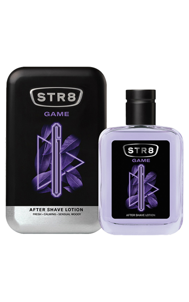 STR8 STR8, GAME, losjonas po skutimosi, 100 ml. 100 ml