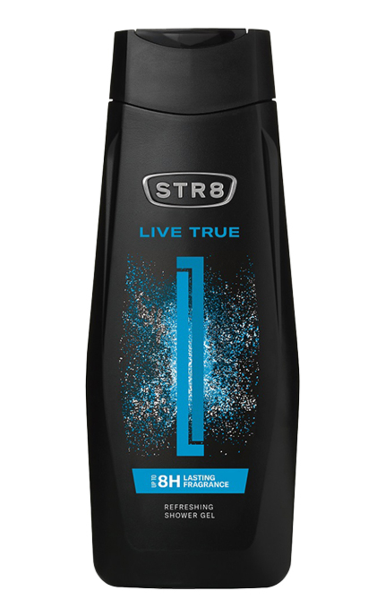 STR8 STR8, LIVE TRUE, dušo gelis, 400 ml. 400 ml