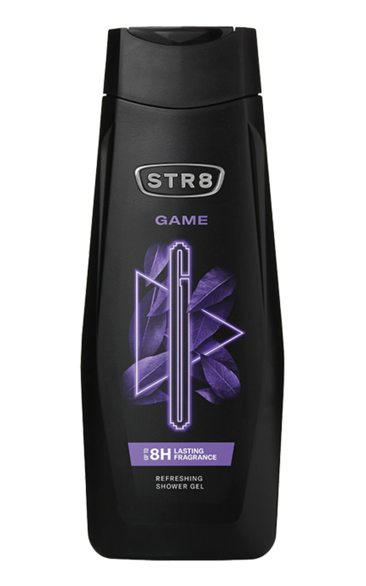 STR8 STR8, GAME, dušo gelis, 400 ml. 400 ml