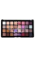 NYX, PROFESSIONAL MAKEUP BIRTHDAY ULTIMATE PALETTE, PARTY ON SUNSET, akių šešėlių paletė, 1 vnt.