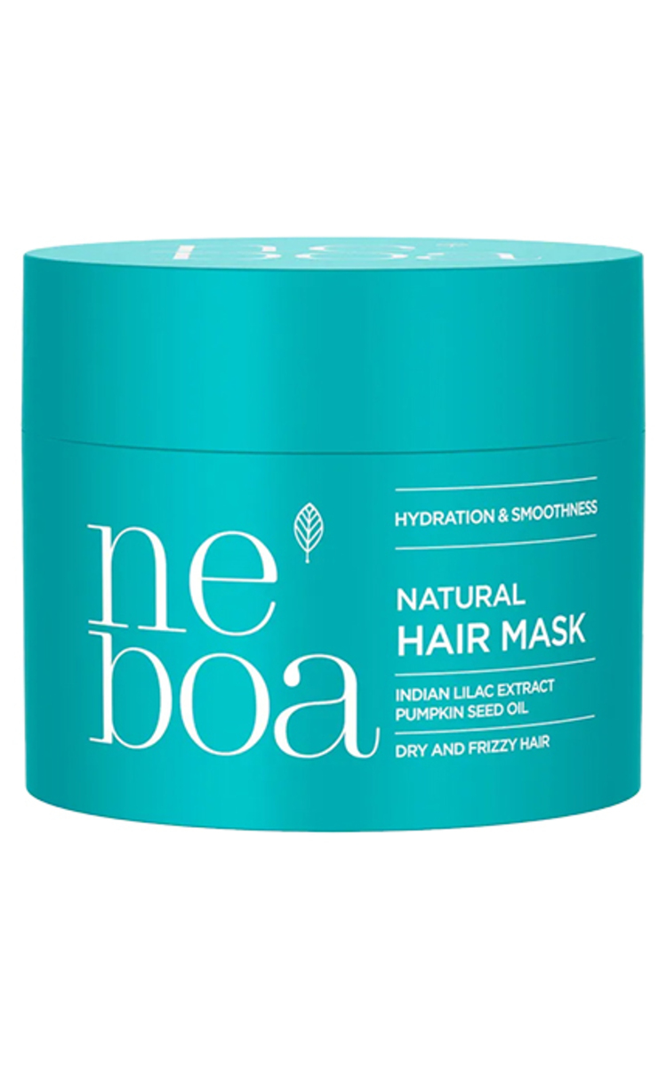 NEBOA NEBOA NATURAL, HYDRATION & SMOOTHNESS, plaukų kaukė, 300 ml. 300 ml