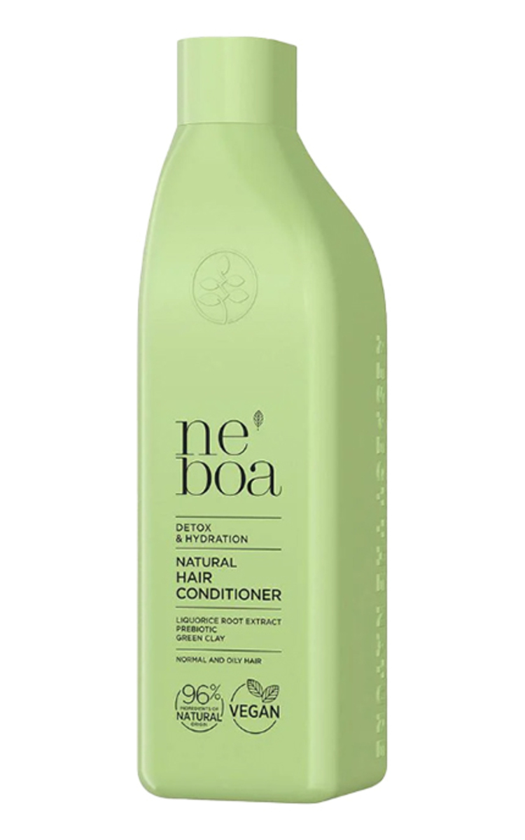 NEBOA NEBOA NATURAL, DETOX & HYDRATION, plaukų kondicionierius, 300 ml. 300 ml