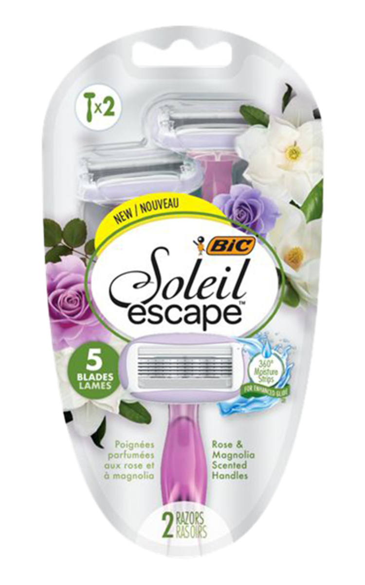 BIC BIC, SOLEIL ESCAPE 5P ROSE/MAGNOLIA, 2 vnt. 2 vnt.