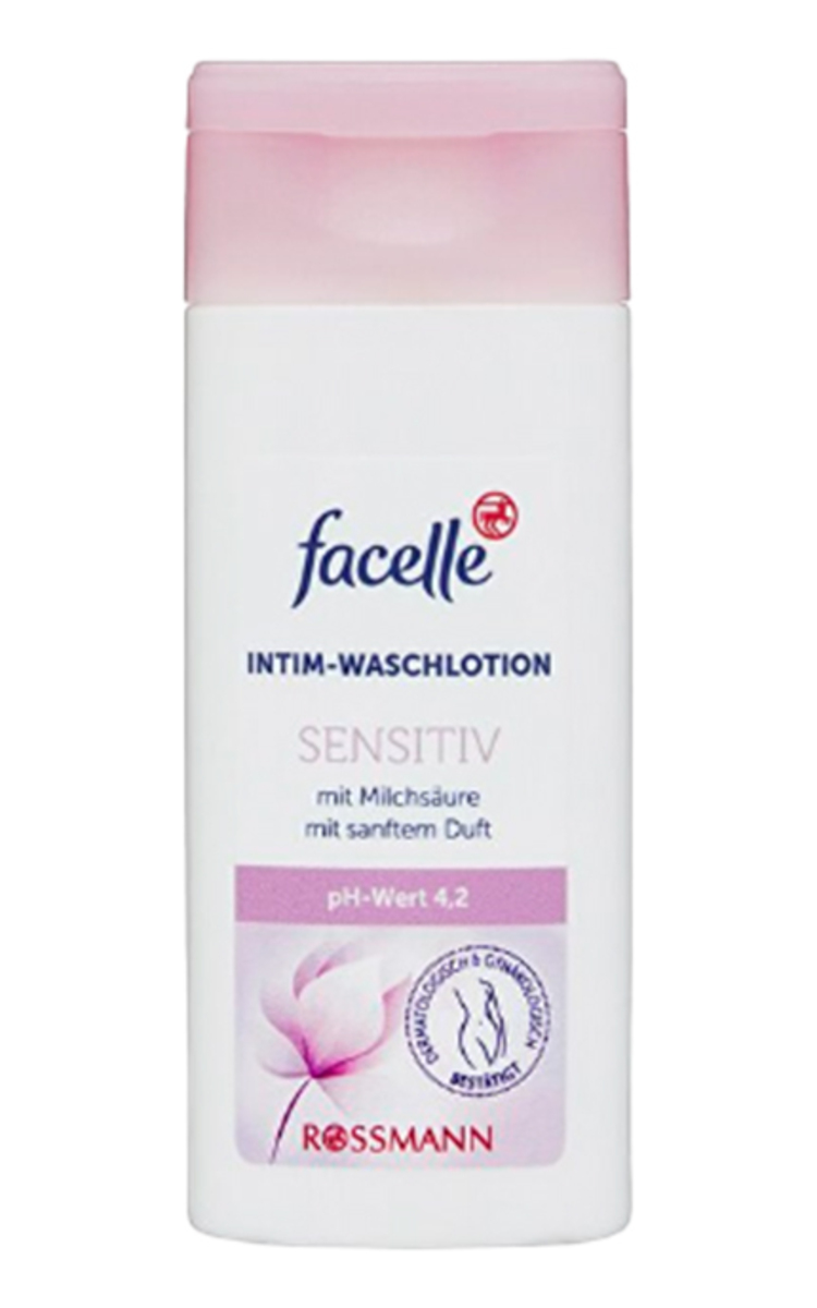 FACELLE FACELLE SENSITIV, intymios higienos prausiamasis losjonas su pieno rūgštimi, švelnaus kvapo, 50 ml. 50 ml