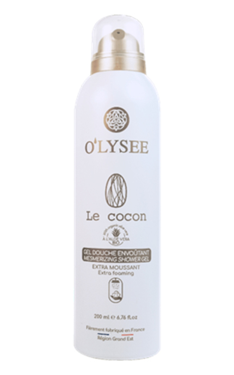 O'LYSÉE, LE COCON EXTRA-FOAMING SHOWER GEL, dušo gelis, 200 ml. 