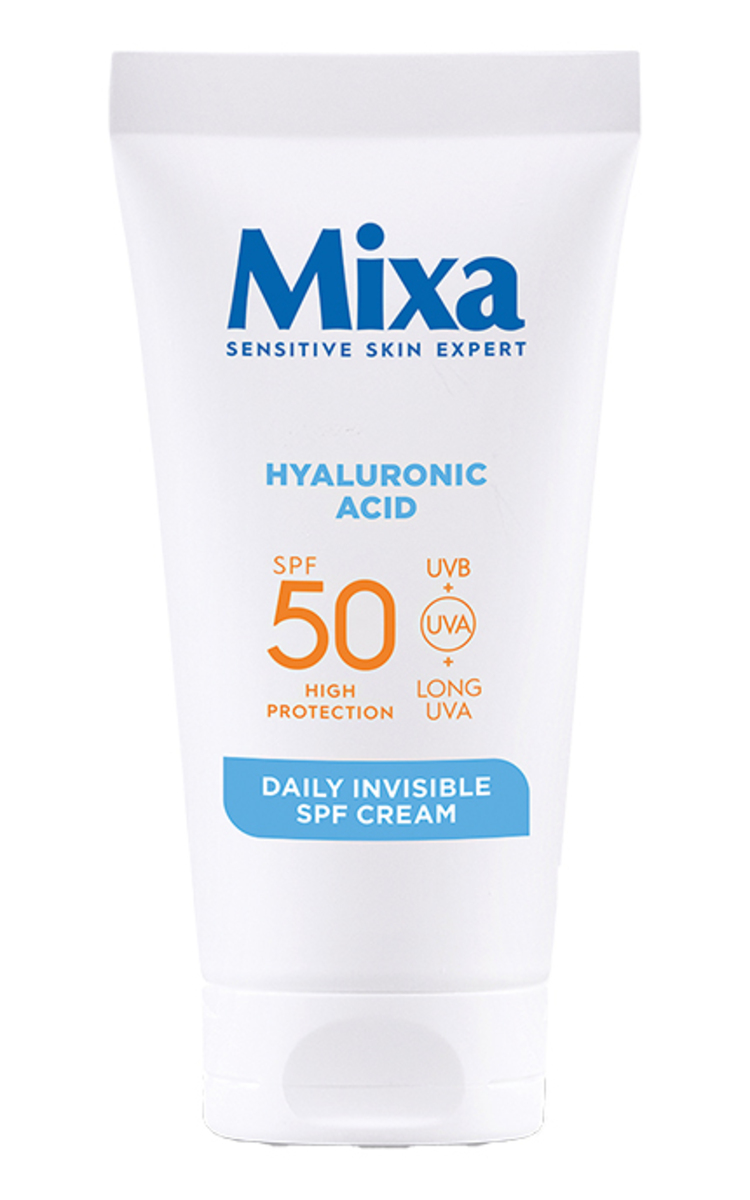 MIXA MIXA, SPF 50, kasdienis drėkinamasis kremas, 50 ml. 50 ml