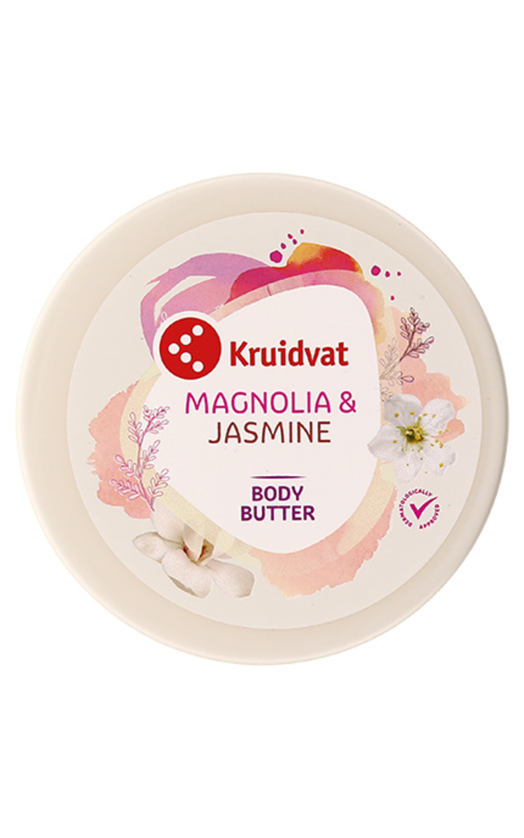 KRUIDVAT KRUIDVAT, kūno sviestas su magnolijomis ir jazminais, 200 ml. 200 ml