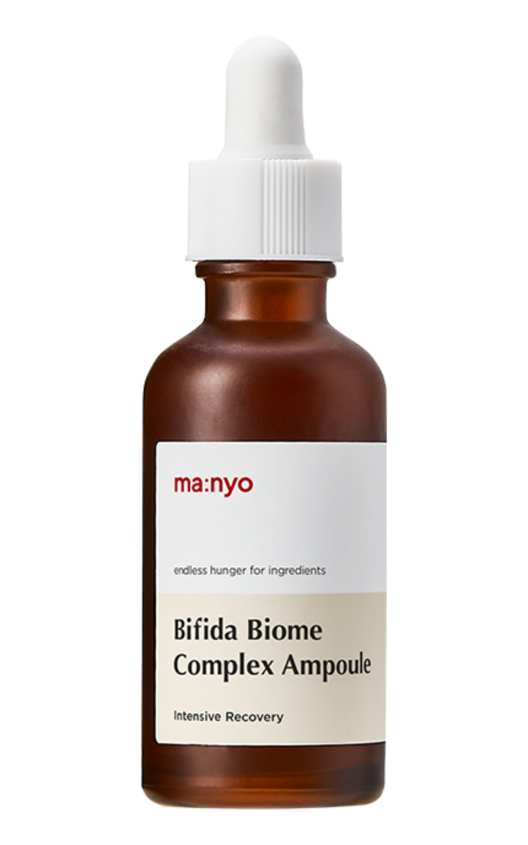 MA:NYO, BIFIDA BIOME COMPLEX AMPOULE, ampulės tipo veido serumas, 30 ml.