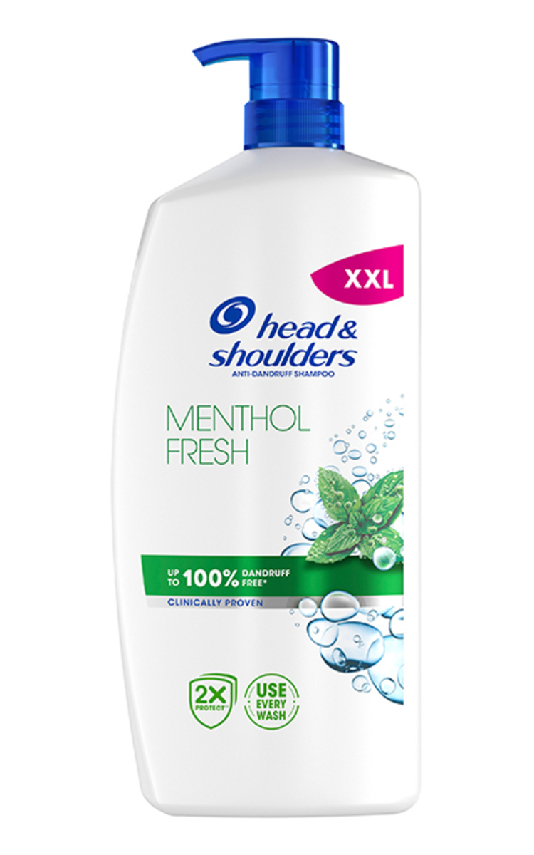 HEAD & SHOULDERS HEAD&SHOULDERS, MENTHOL, šampūnas, 800 ml. 800 ml