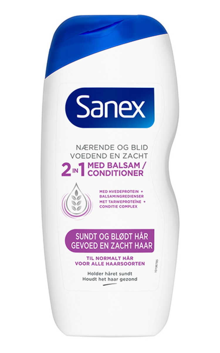 SANEX SANEX, SOFT & SMOOTH, šampūnas 2in1, 250 ml. 250 ml