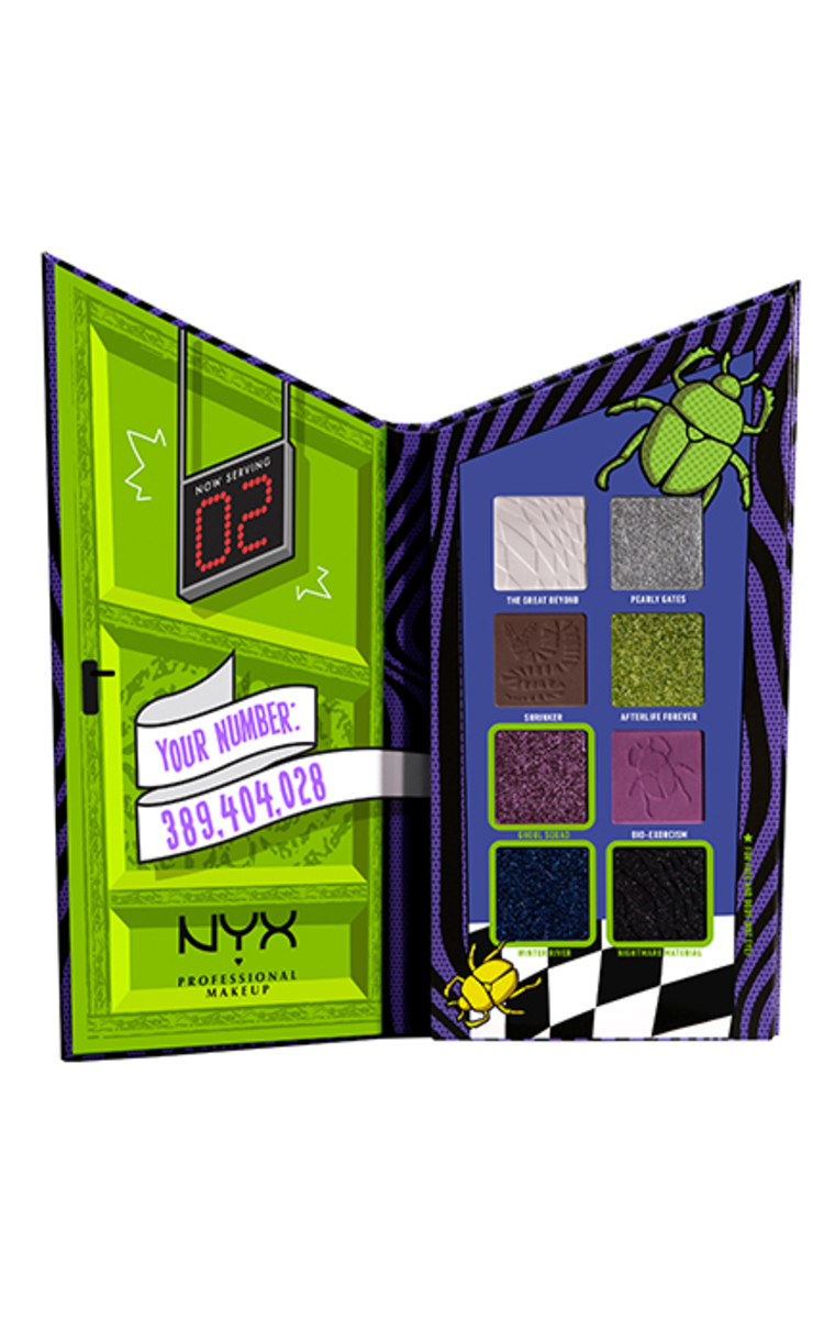 NYX PROFESSIONAL MAKEUP NYX PROFESSIONAL MAKEUP, BEETLEJUICE, šešėlių paletė, 1 vnt. 1 vnt.