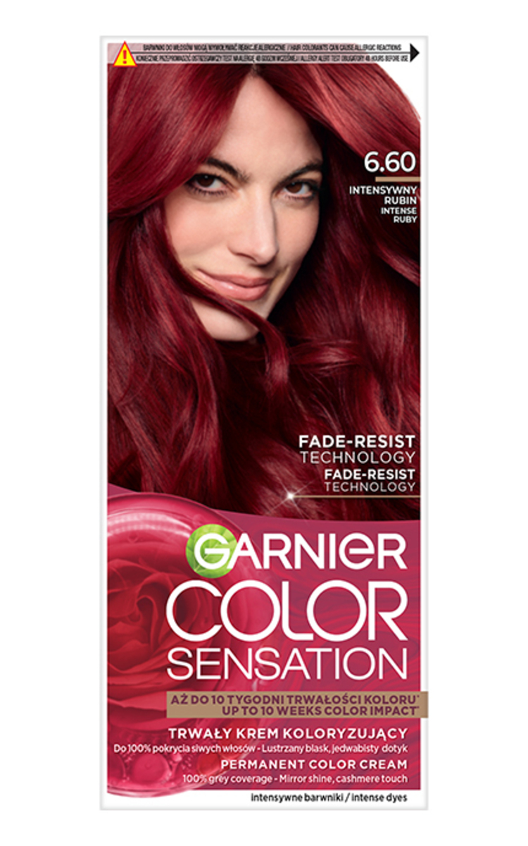 GARNIER COLOR SENSATION GARNIER, COLOR SENSATION, ilgalaikiai plaukų dažai, 8.12 SPINDINTI RAUSVA BLONDINĖ, 1 vnt. 1 vnt.