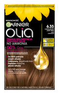 GARNIER, OLIA, ilgalaikiai aliejiniai plaukų dažai be amoniako, 6.35 LIGHT CHOCOLATE, 1 vnt.