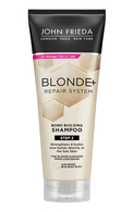 JOHN FRIEDA, BLONDE+ REPAIR SYSTEM, šampūnas, 250 ml.