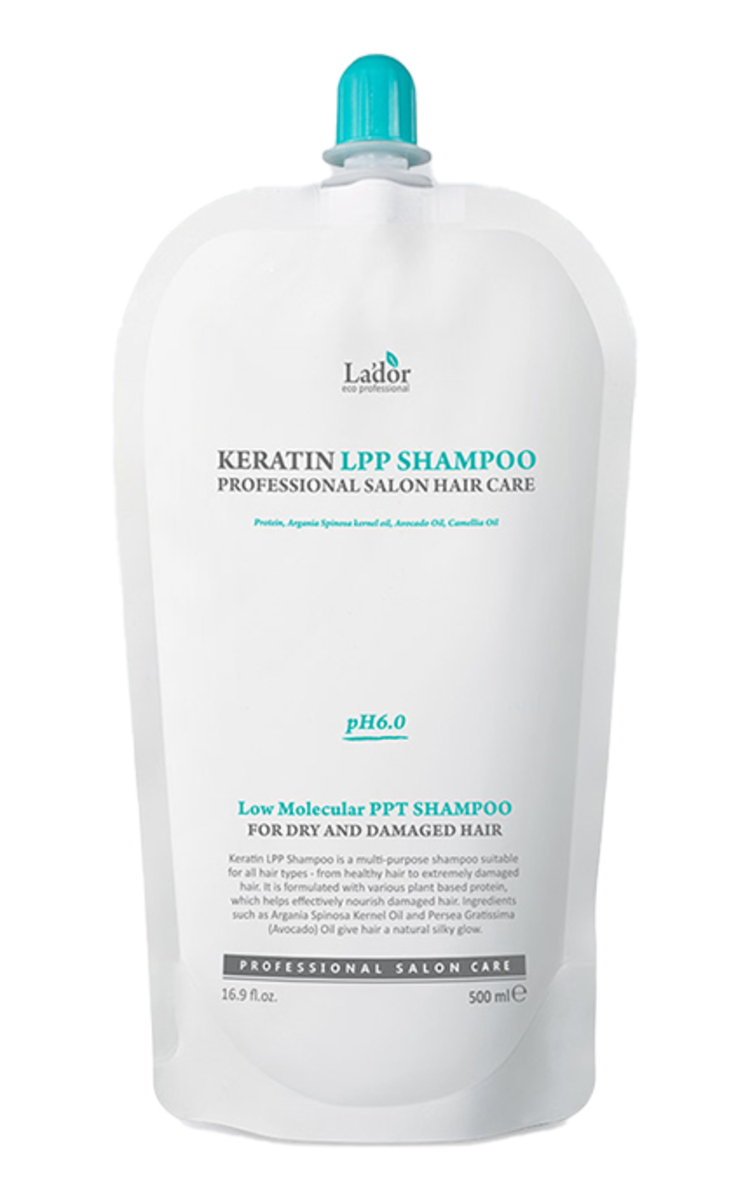 LA'DOR LADOR, KERATIN LPP, plaukų šampūno papildymas, 500 ml. 500 ml