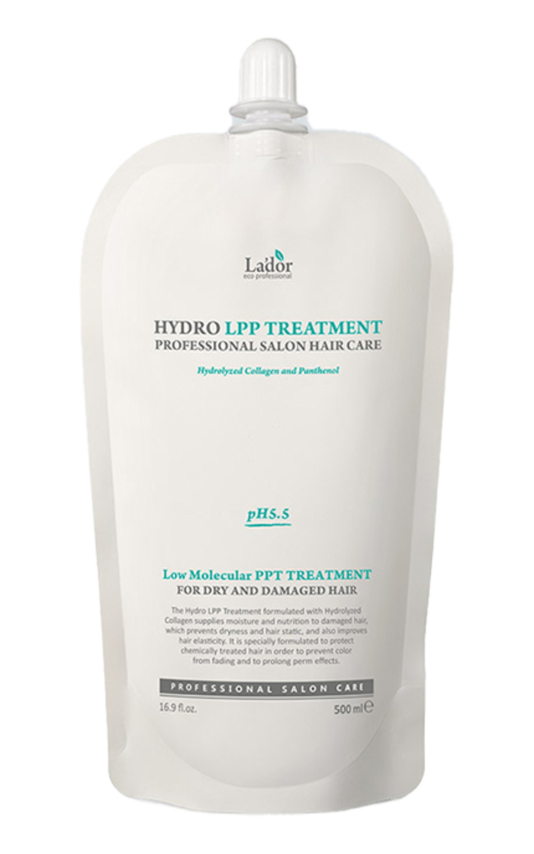 LA'DOR LADOR, HYDRO LPP TREATMENT, plaukų kaukės papildymas, 500 ml. 500 ml