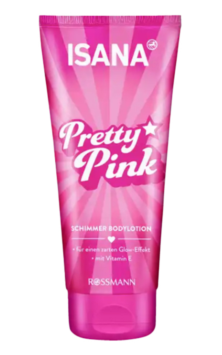 ISANA ISANA, PRETTY PINK, kūno losjonas su vitamin E, 200 ml. 200 ml