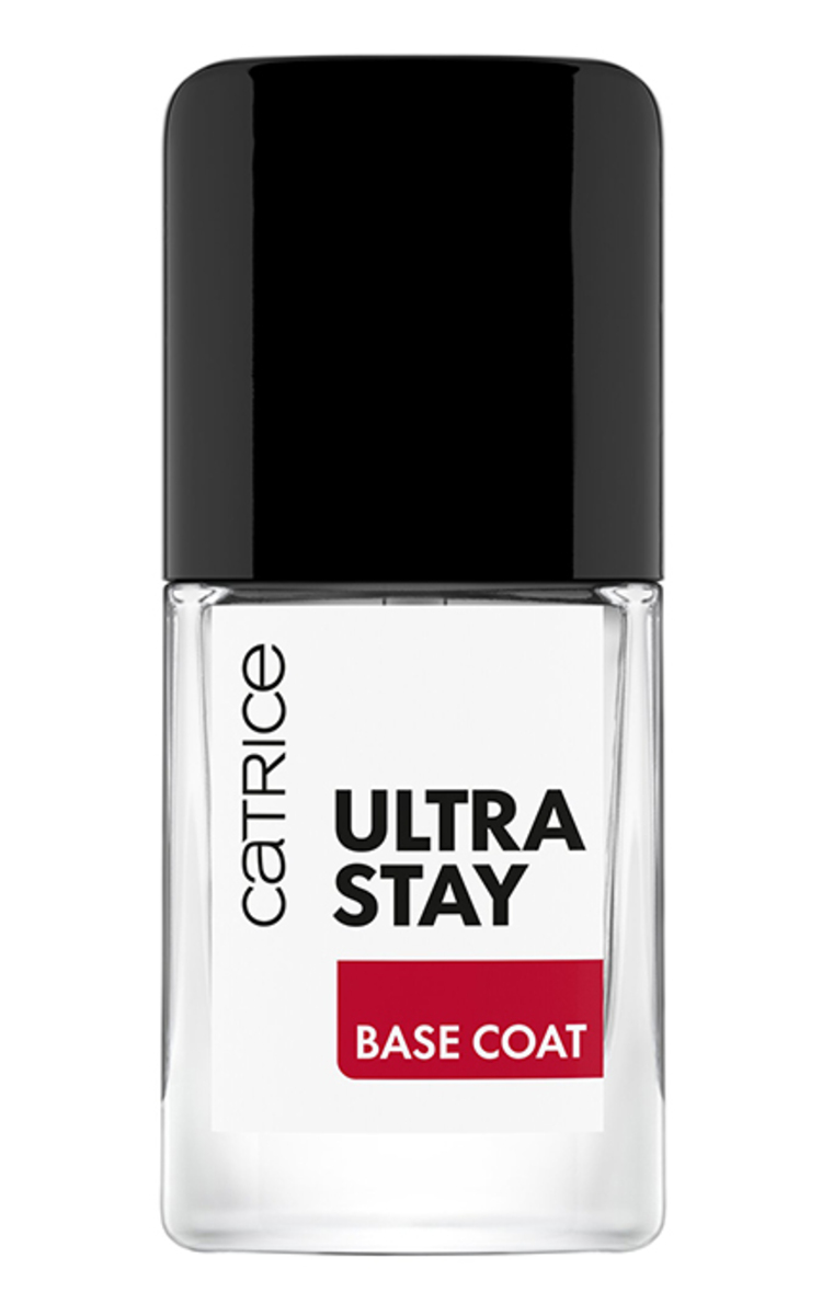 CATRICE CATRICE, ULTRA STAY, BASE COAT, nagų lako pagrindas, 10,5ml. 10,5 ml