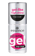 ESSENCE, EXTREME GEL TOP COAT, viršutinis nagų lako sluoksnis, 01, 8 ml.