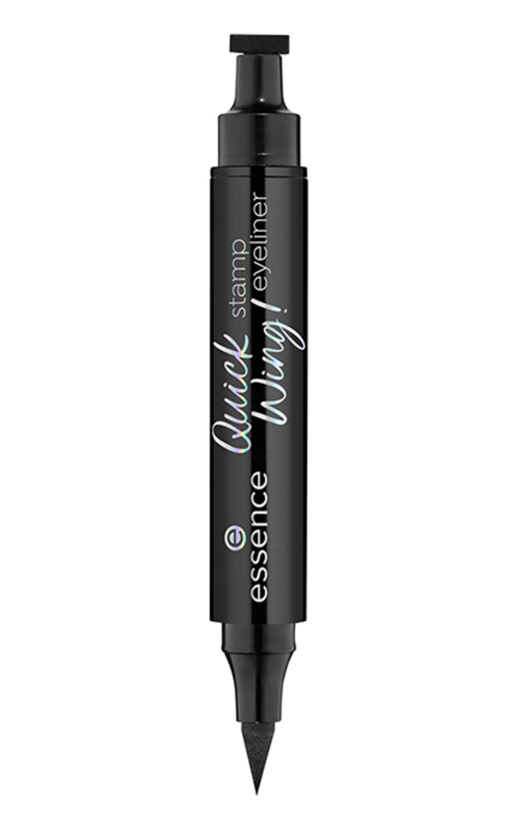 ESSENCE ESSENCE, QUICK WING! STAMP EYELINER, akių apvadas, 01 BLACK, 3,5 ml. 1 vnt.