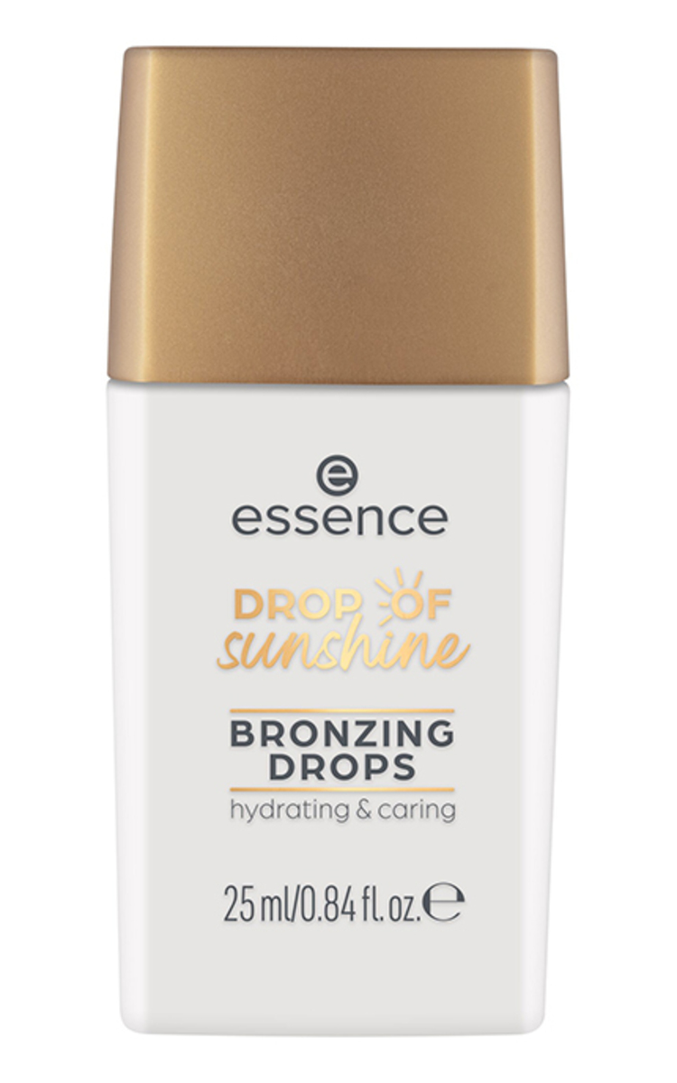 ESSENCE ESSENCE, DROP OF SUNSHINE, BRONZING DROPS, skystas bronzinantas, 25 ml. 25 ml