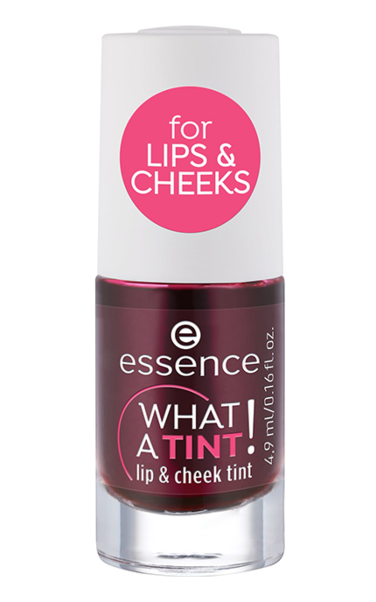 ESSENCE ESSENCE, WHAT A TINT! LIP & CHEEK TINT, lūpų ir skruostų dažai, 01, 4,9 ml. 1 vnt.