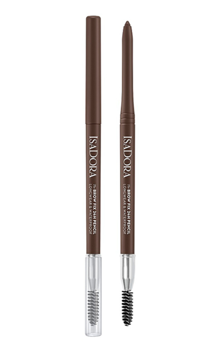 ISADORA ISADORA, THE BROW FIX 24H, LONGWEAR & WATERPROOF, antakių pieštukas, MEDIUM BROWN 03, 0,32 g. 1 vnt.