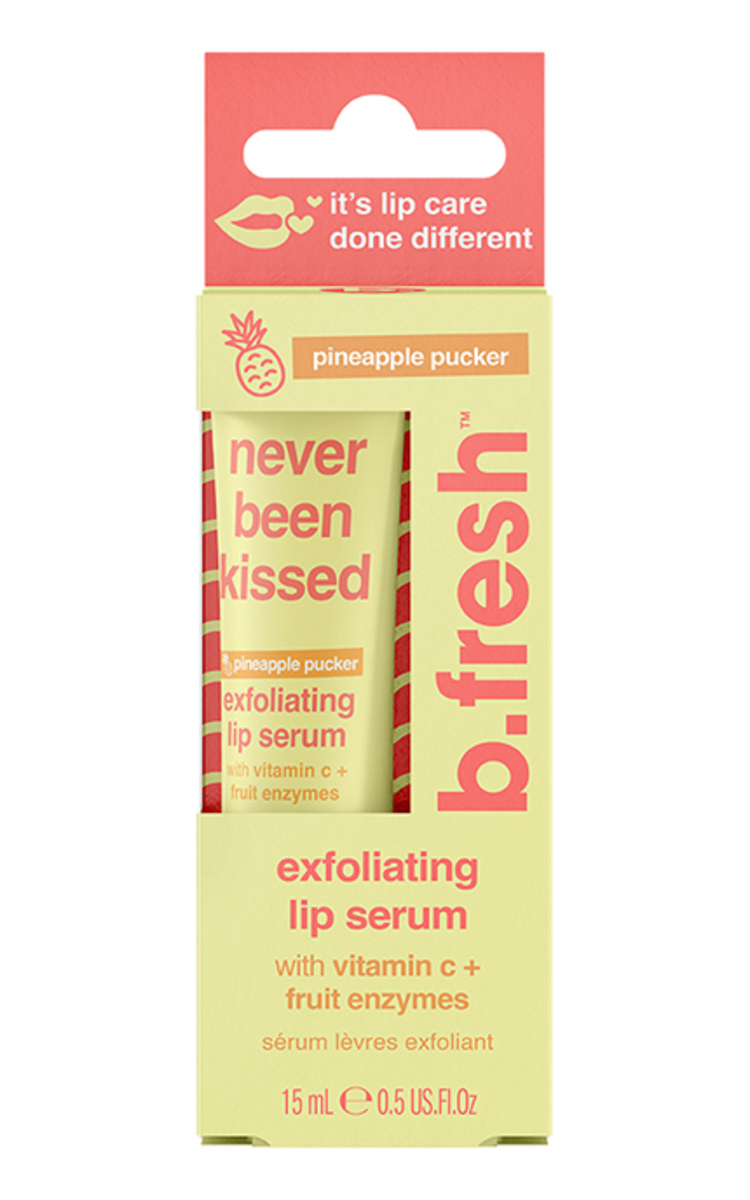 B.FRESH B.FRESH, NEVER BEEN KISSED, EXFOLIATING LIP SERUM, šveičiamasis lūpų serumas, 15 ml. 15 ml