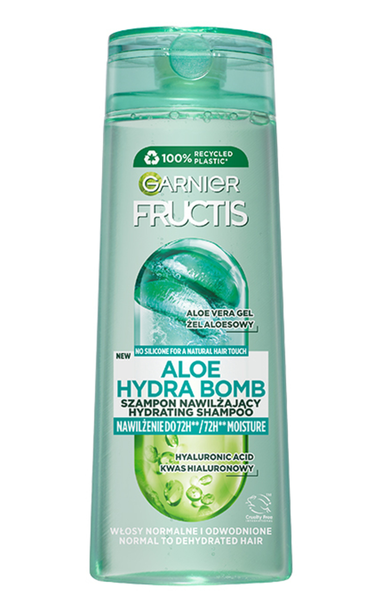 GARNIER FRUCTIS GARNIER, FRUCTIS, ALOE HYDRA BOMB, šampūnas 400 ml. 400 ml