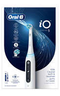 ORAL B, POC IO5, QUITE WHITE, elektrinis dantų šepetėlis, 1 vnt.