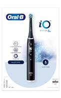 ORAL-B, IO6 SERIES, BLACK ONYX, elektrinis dantų šepetėlis, 1 vnt.