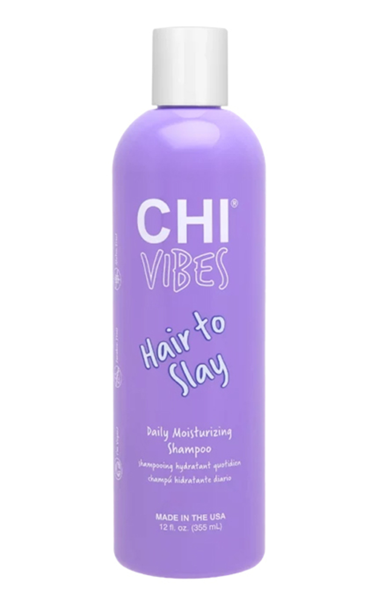 CHI LUXURY CHI, VIBES, HAIR TO SLAY, kasdienis drėkinantis šampūnas, 355 ml. 355 ml