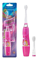 BRUSH BABY, KIDZSONIC UNICORN 3+, elektrinis dantų šepetėlis vaikams nuo 3 m., 1 vnt.