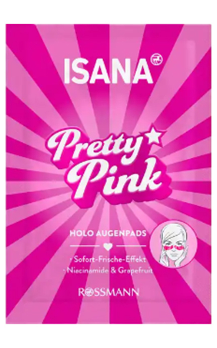 ISANA ISANA, PRETTY PINK, paakių kaukės, 1 pora 2 vnt.