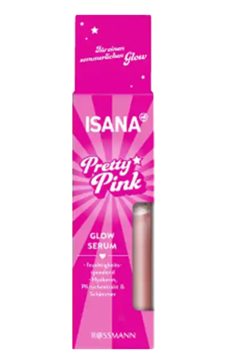 ISANA ISANA, PRETTY PINK, spindesio suteikiantis serumas, 30 ml. 30 ml